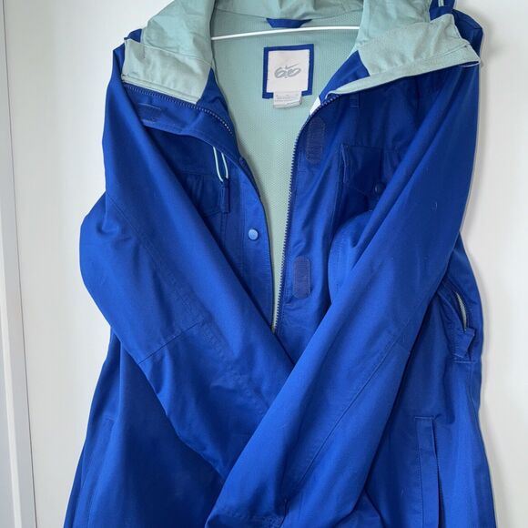 Vintage Y2K Nike 6.0 Snowboard Ski Skate Jacket Parka Coat Women XL Blue Dunk - Picture 14 of 15